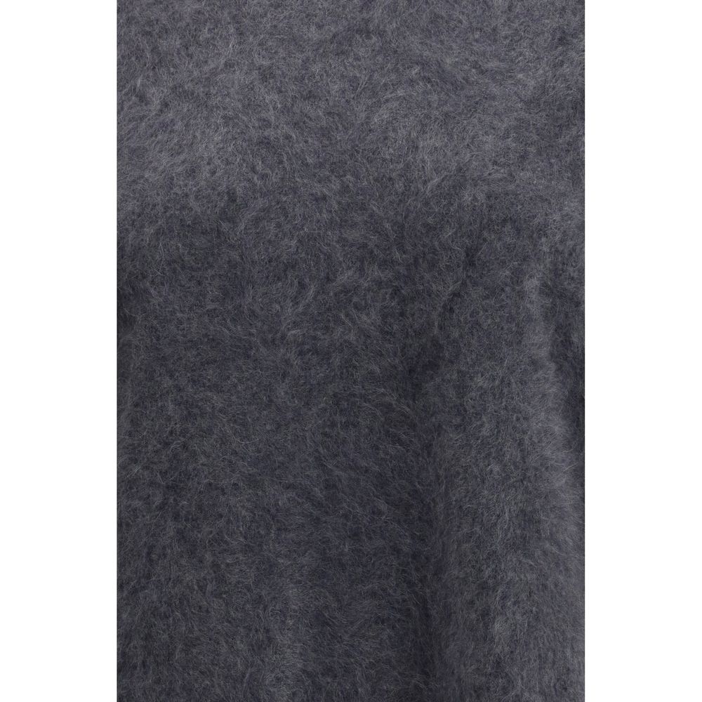 Gray Cashmere Sweater