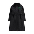 Black Polyester Coat