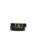Black Calf Leather Bos Taurus Belt