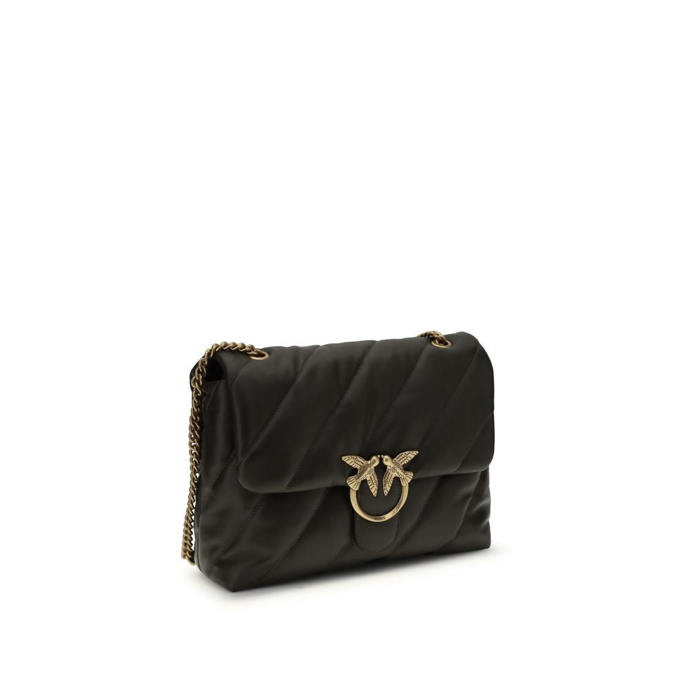 Bicolor Calf Leather Bos Taurus Shoulder Bag