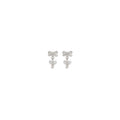 Silver Brass Earrings