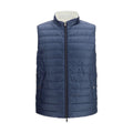 White Polyamide Sleeveless Jacket