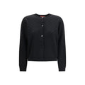 Black Wool Cardigan