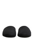 Black Wool Cashmere Red Quilted Slippers Shoes