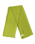 Yellow Green Neck Wrap Shawl Foulard 131cm x 99.5cm Scarf