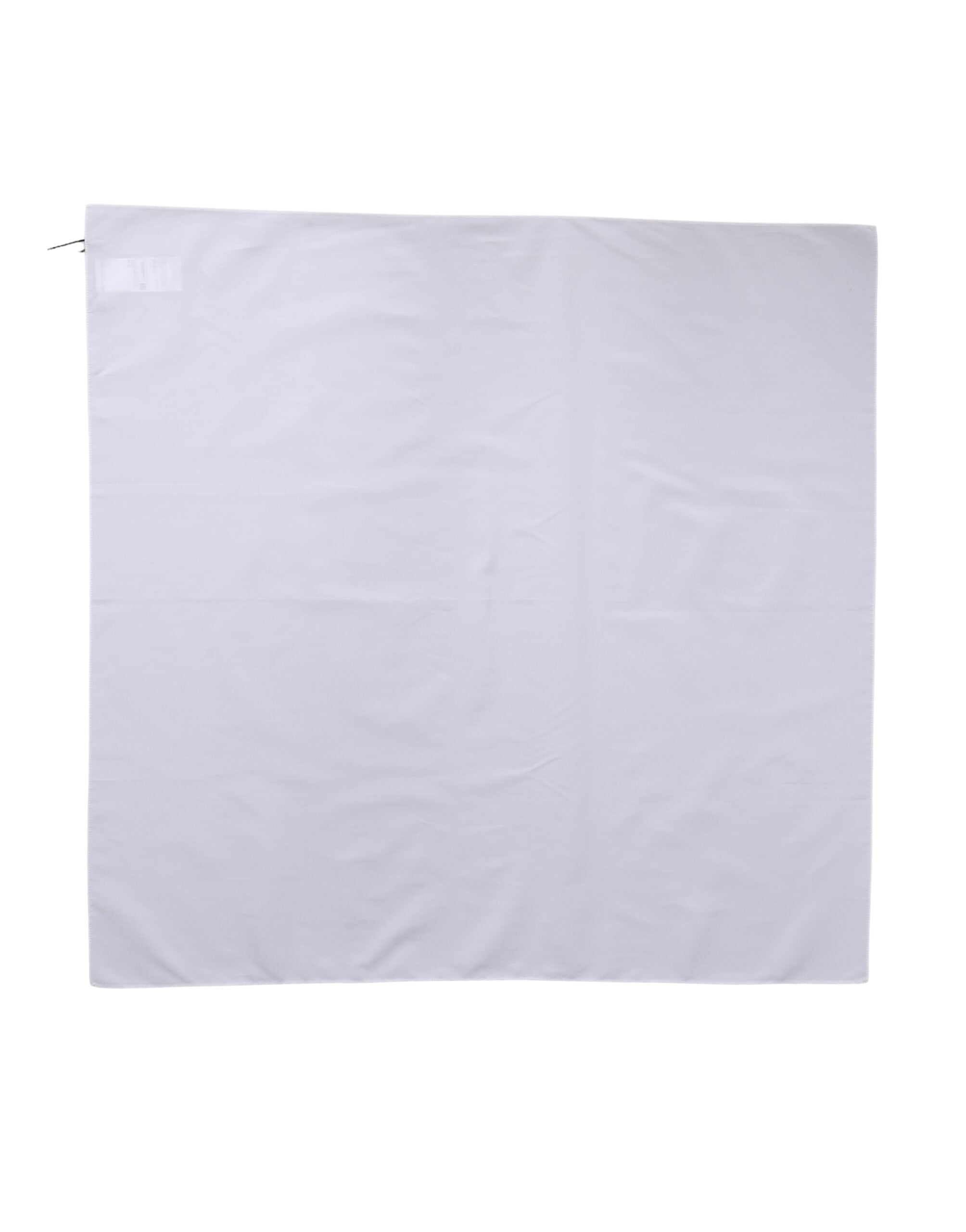 White Cotton Wrap Square Shawl Stole 71cm x 70cm  Scarf