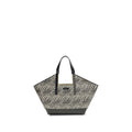 Black Polyamide Shoulder Bag