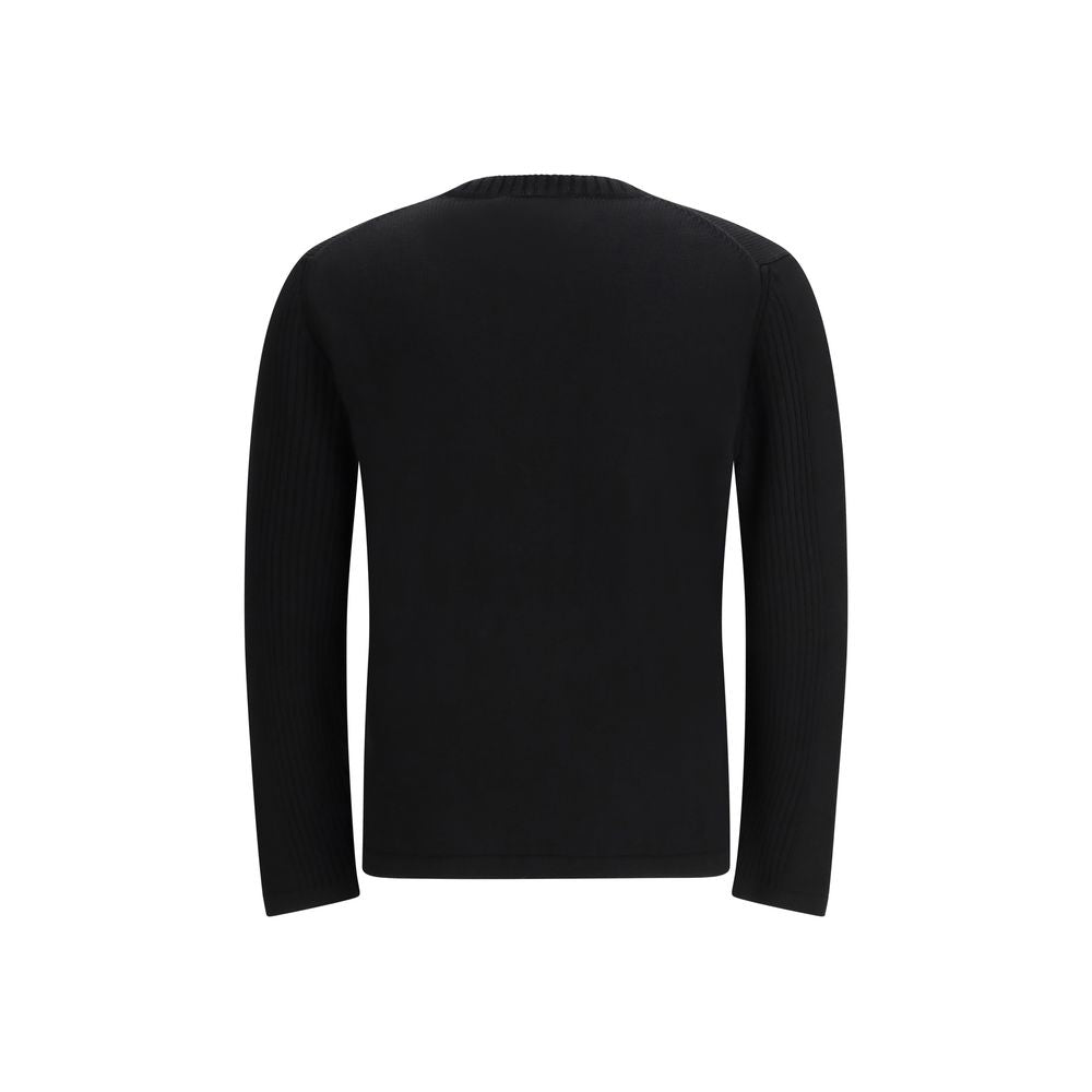 Black Wool Sweatshirt