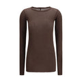 Brown Cotton Sportswear