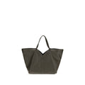 Bicolor Calf Leather Bos Taurus Shoulder Bag