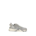 Gray Polyester Athletic Sneakers