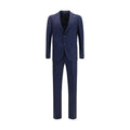 Blue Wool Two-Piece Suit