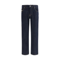 Black Cotton Slim Fit Jeans