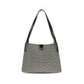 Black Cotton Shoulder Bag