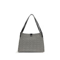 Black Cotton Shoulder Bag