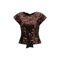 Brown Polyester Blouse
