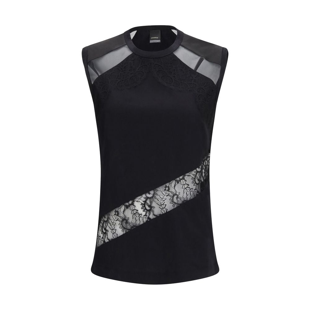 Black Cotton T-Shirt