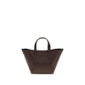 Bordeaux Calf Leather Bos Taurus Shoulder Bag