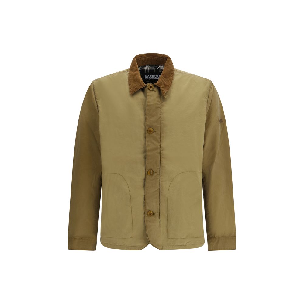 Beige Cotton Coat