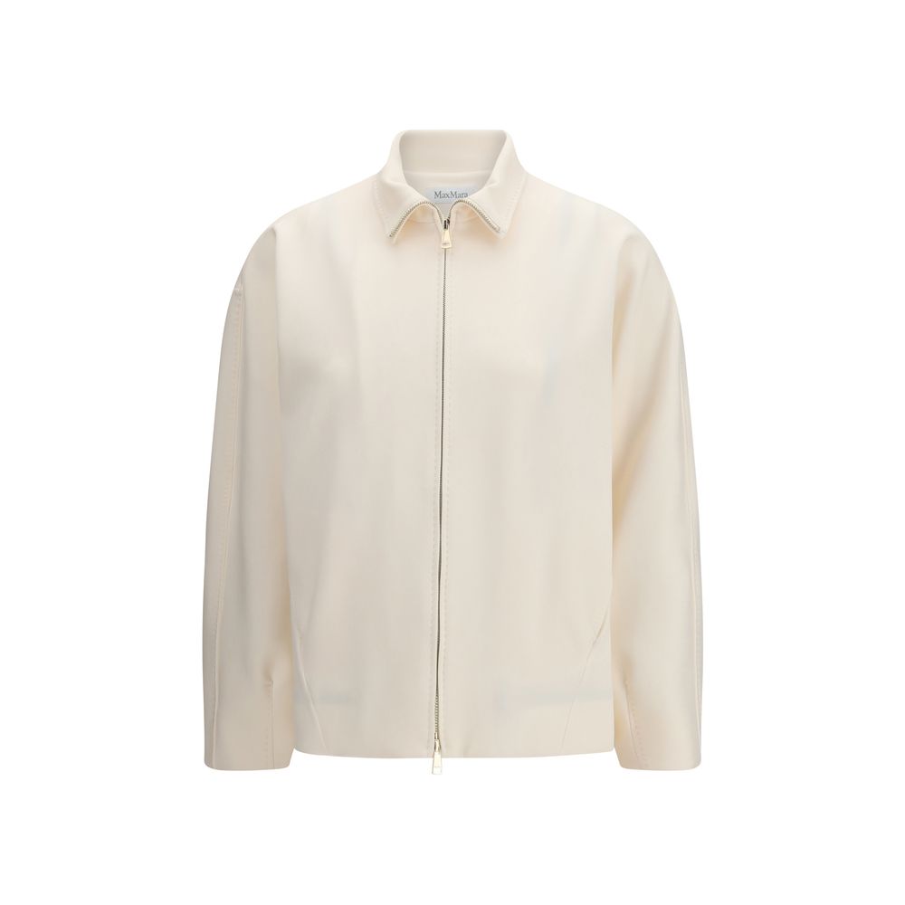 Beige Polyamide Shell Jacket