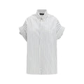 White Cotton Shortsleeve Shirt