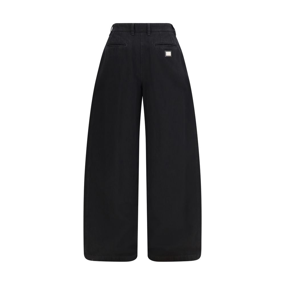 Black Cotton Jeans Denim