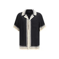 Multicolor Silk Shortsleeve Shirt