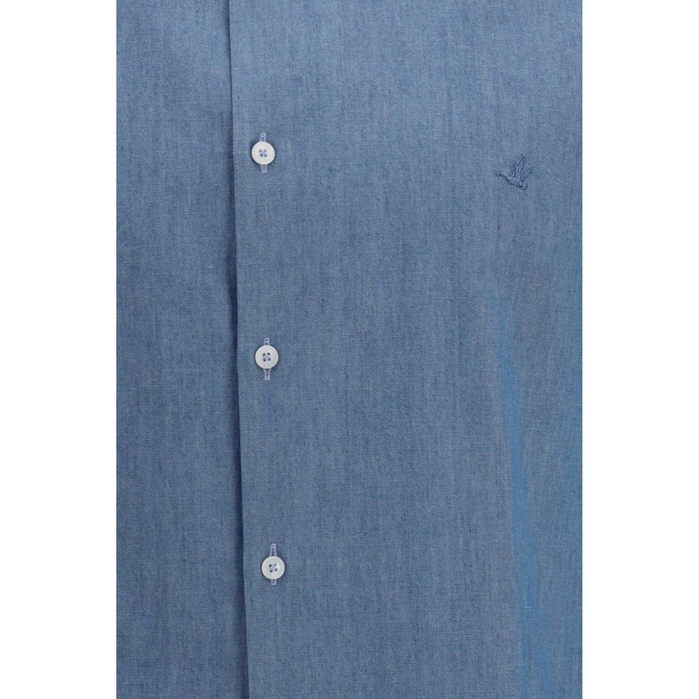 Blue Cotton Shirt