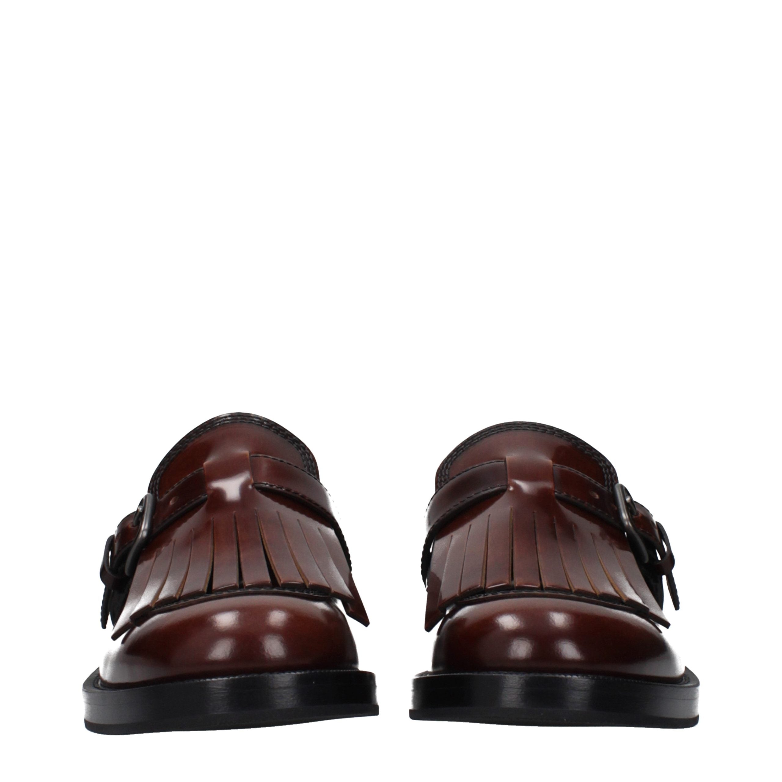 Brown Leather Oxfords And Derbies