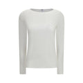White Modal Long Sleeve T-Shirt