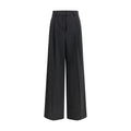 Black Polyester Pants