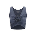 Gray Polyamide Swimwear