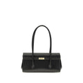 Black Calf Leather Bos Taurus Shoulder Bag