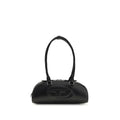 Black Calf Leather Bos Taurus Shoulder Bag