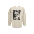 Beige Cotton Sweatshirt