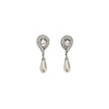 Silver Brass Earrings