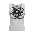 White Cotton Tank Tops