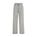 Blue Cotton Relaxed Fit Jeans