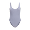 Gray Polyamide One-Piece Swimsuit