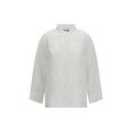White Linen Dress Shirt