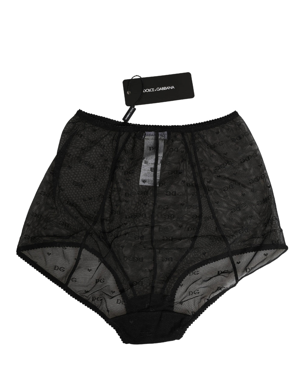 Black Nylon Stretch Slip Girdle Panty Underwear