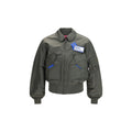 Bicolor Nylon Bomber