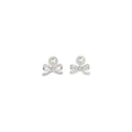 Silver Brass Earrings