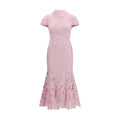 Multicolor Polyester Cocktail Dress