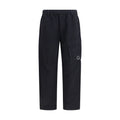 Black Cotton Cargo Pants