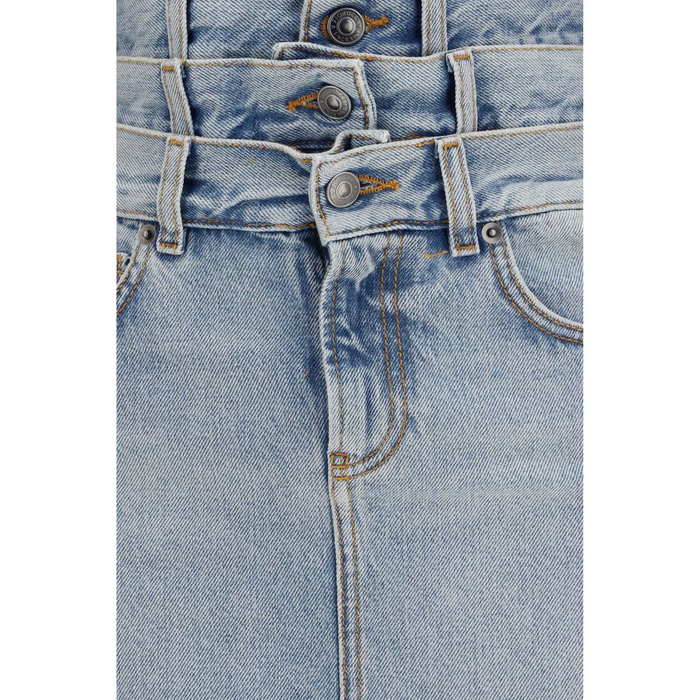 Blue Denim Skirt