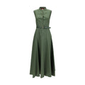Bicolor Cotton Casual Dress