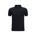 Black Cotton Polo Shirt