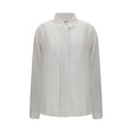 White Silk Dress Shirt