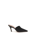 Black Silk Sandals